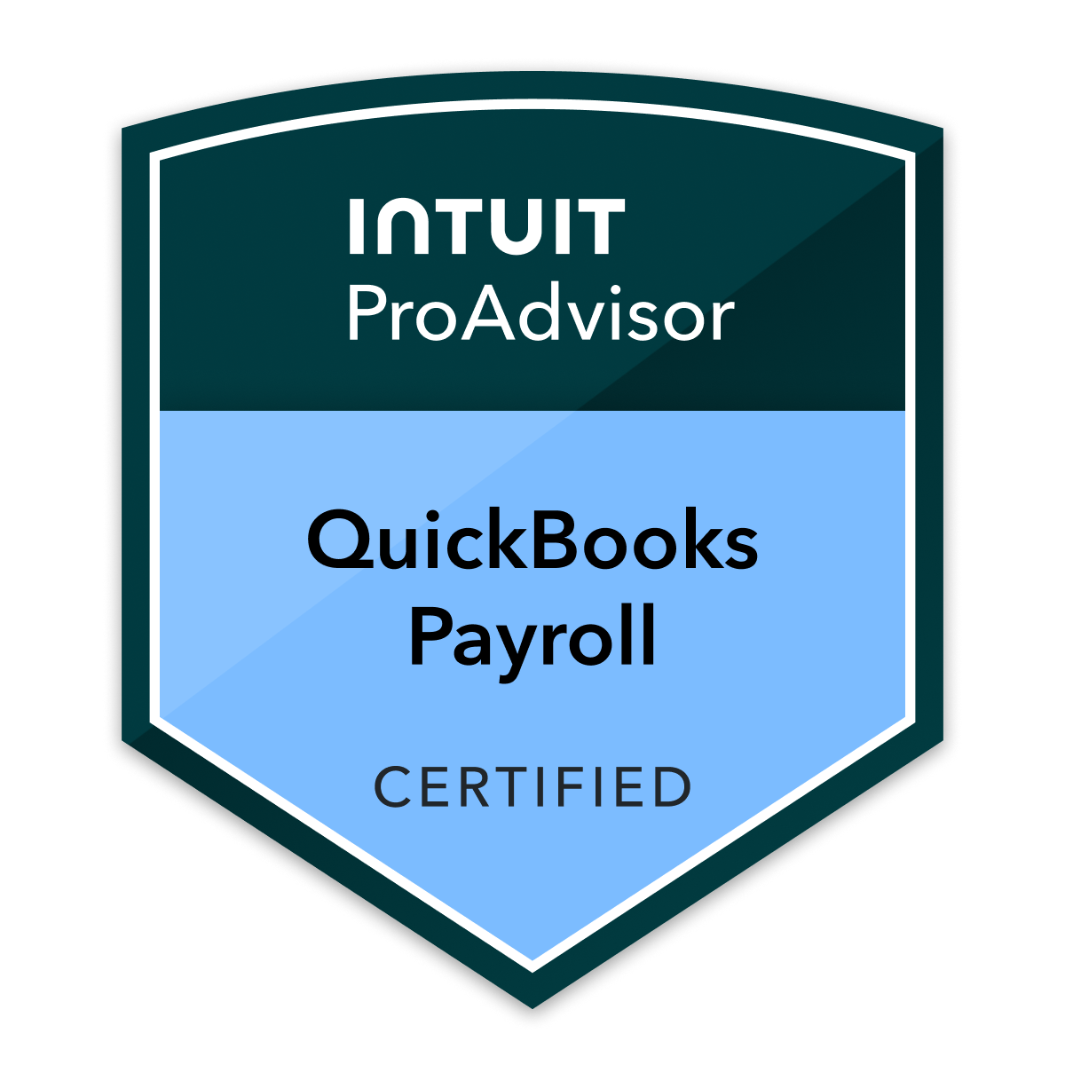 QuickBooks Online Payroll Certified badge